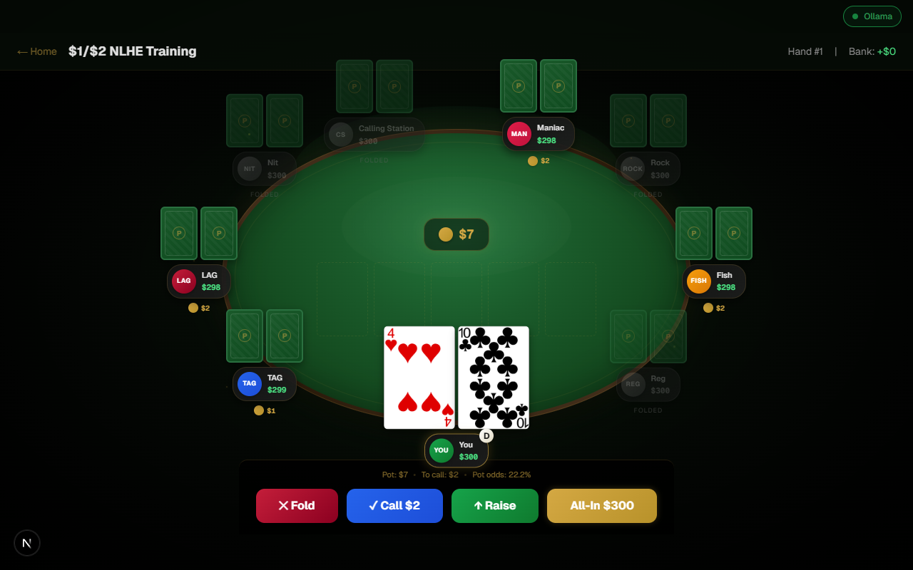 Poker Trainer screenshot 1